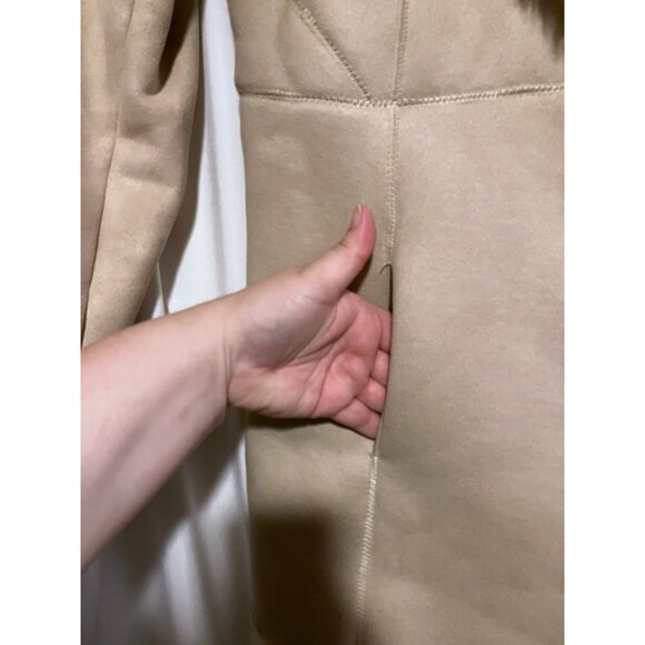 Y2K Cache Penny Lane Coat S Faux Fur Lined Faux Suede Microsuede Hippie Boho - Picture 3 of 11